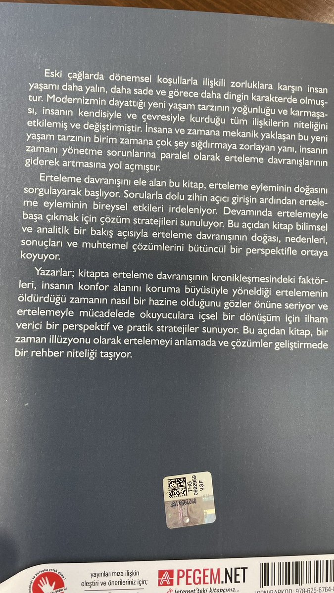 Yeni Kitabımız
Pegem Akademi Yayınları arasında çıktı. 
Okuyucuya faydalı olması dileğiyle…