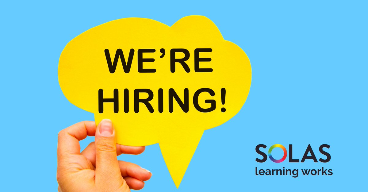 SOLASFET's tweet photo. We are recruiting for a Project Officer - Promotions and Communication, (Grade 8, Temporary 1 year) to join our Enterprise, Employees and Skills team. Find out more at https://t.co/ELnpf9c6Jd. The closing date 5pm, Monday, 8th January 2024. #jobfairy #hiring https://t.co/2ZwRnvcBW8