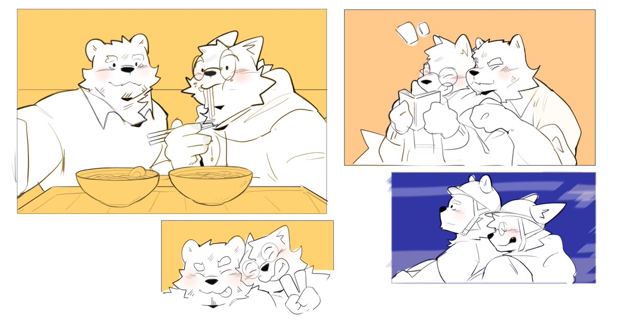 Itower10's tweet image. Happy new year 🐻‍❄️🐶