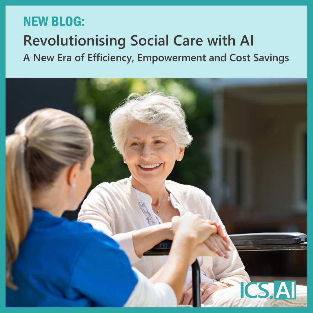 🚀 Don't miss our upcoming webinar and new blog on AI in Social Care! Discover how AI streamlines care processes, cuts costs, and creates sustainable services. Join our experts on 7 Feb! ✅ Read our blog and register: ics.ai/post/revolutio… #SocialCare #AIinSocialCare #Webinar