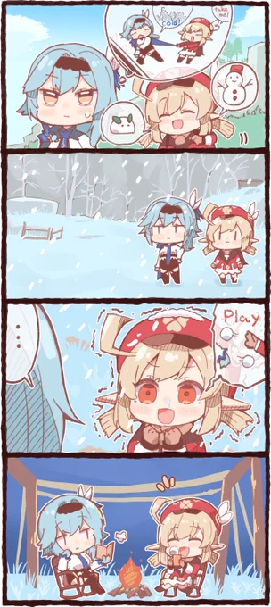 クレーちゃんと #原神 #genshinimpact 