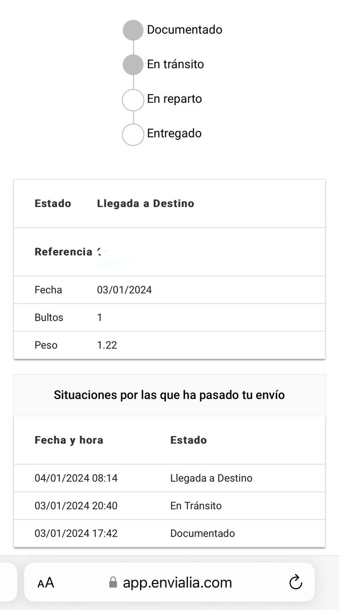 ainhooa15's tweet photo. @envialia_es No puede ser más lamentable vuestro servicio… Lleva dos días un regalo de reyes de un niño en vuestro almacén y hoy nos decís que no lo entregaréis… intentamos contactar con vosotros, para ir a recogerlo, 2:30h al teléfono y nadie responde… VERGÜENZA https://t.co/gjrHTDluiC