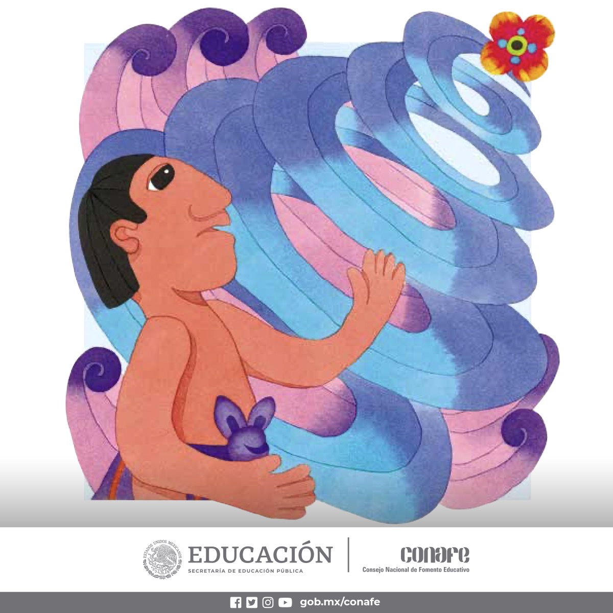 CONAFE_mx's tweet photo. ¡Aprende a hacer un papalote! El pequeño Oceloti te enseñará cómo convertir una hoja de papel en un hermoso insecto volador de múltiples colores. En el #LibroCONAFE “Mariposa de papel” de nuestra Colección "Para Empezar a Leer".
Haz clic aquí:
https://t.co/IJVdaLOpTW
@SEP_mx https://t.co/HQ4vH5Mgfi