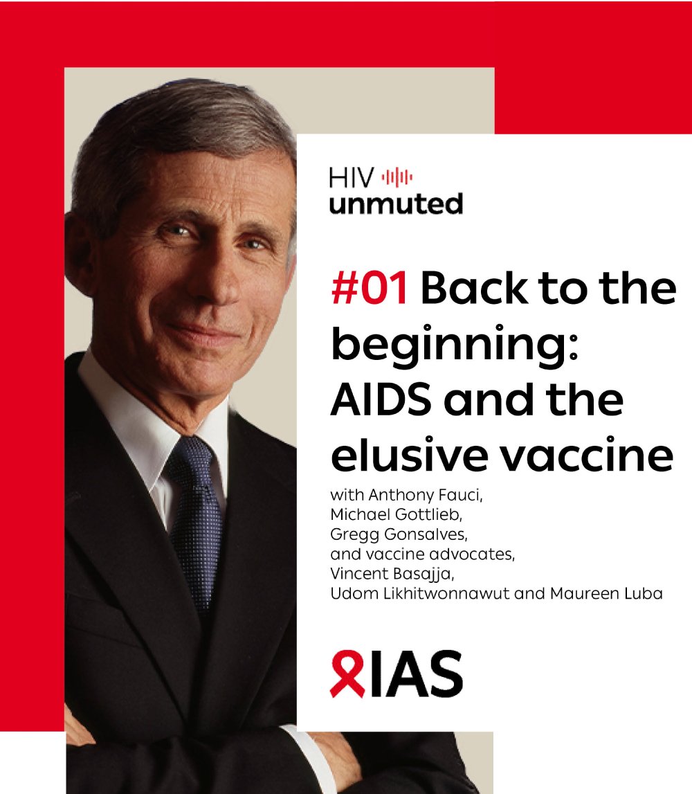 🎧 Listen to #HIVunmuted 'Back to the beginning' as we flash back to 1981 and talk to Anthony Fauci who discusses how the emergence of this mysterious disease, later known as #AIDS, changed the course of his career.

👉 spoti.fi/3GHxsX2