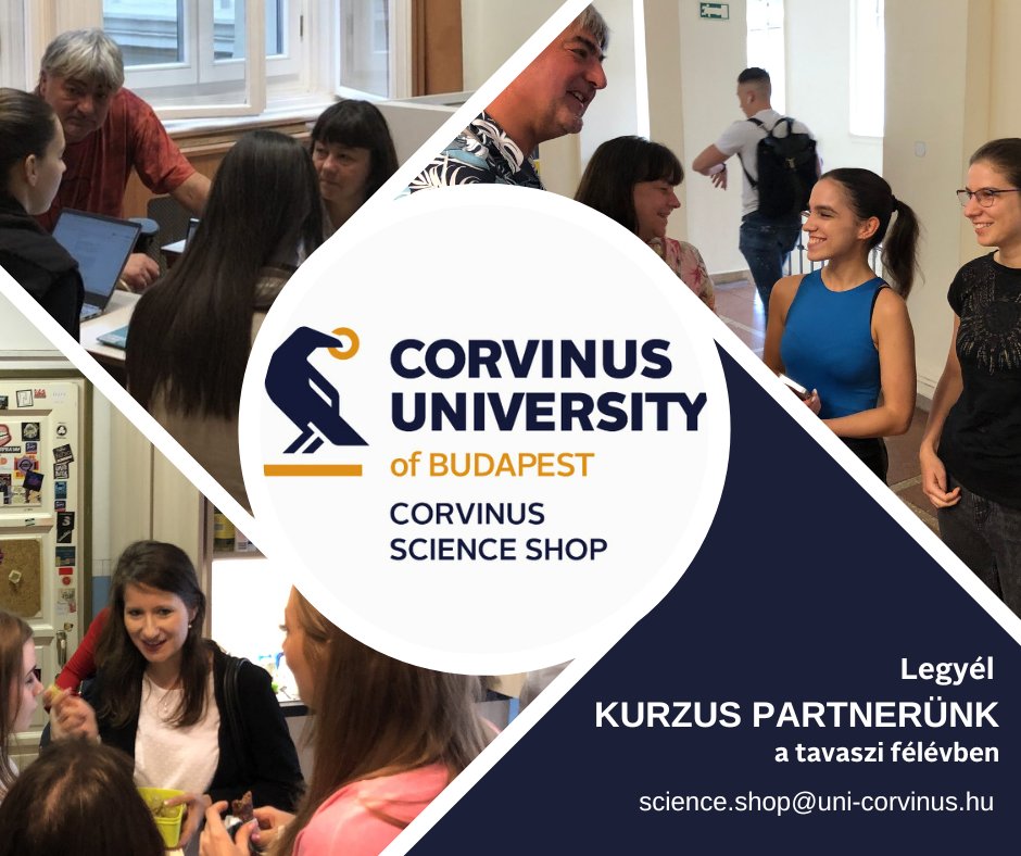 Corvinus Science Shop tweet media