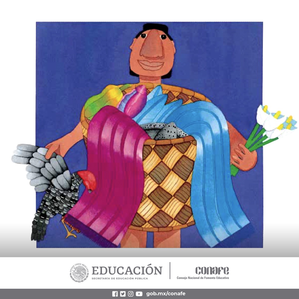 CONAFE_mx's tweet photo. ¡Aprende a hacer un papalote! El pequeño Oceloti te enseñará cómo convertir una hoja de papel en un hermoso insecto volador de múltiples colores. En el #LibroCONAFE “Mariposa de papel” de nuestra Colección "Para Empezar a Leer".
Haz clic aquí:
https://t.co/IJVdaLOpTW
@SEP_mx https://t.co/HQ4vH5Mgfi