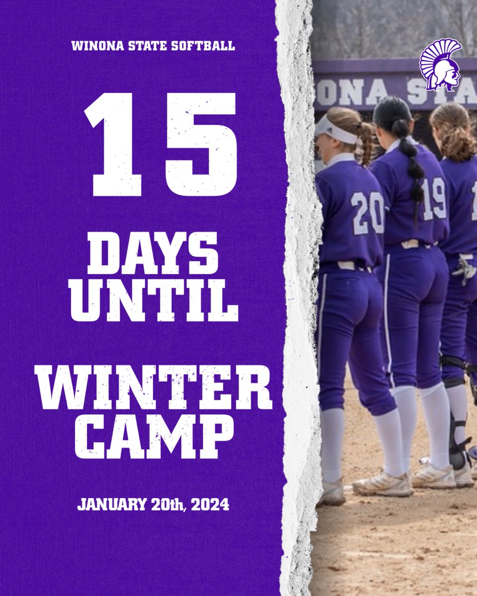 15 days till our Annual Winter Camp, don’t miss out!