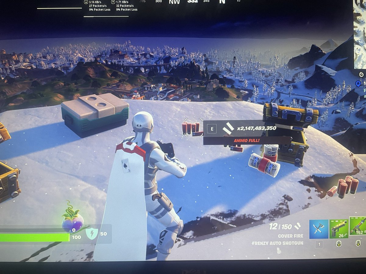 Dear <a href="/FortniteGame/">FortniteGame</a>, what would you suggest I do with 2 billion shotgun shells? Sincerely, a guy who doesn’t know what to do with 2 billion shotgun shells