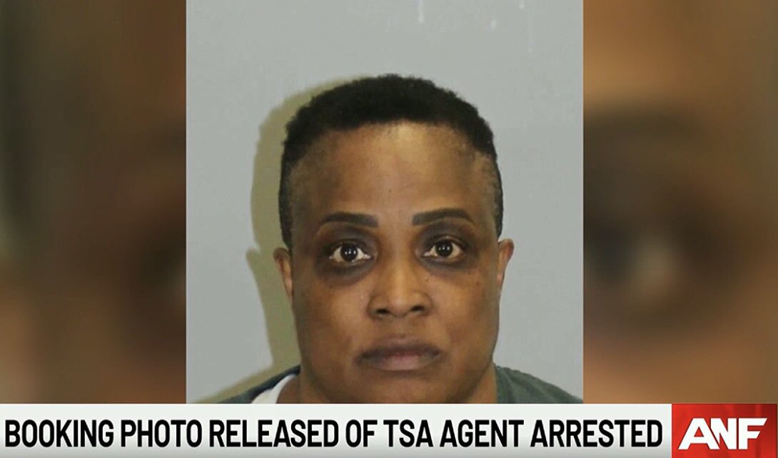 TSA Assistant Federal Director, Maxine McManaman was arrested by US Customs & Border Protection, on a warrant out of St Lucie, Florida, as she exited a flight at the Atlanta Airport. The charges are for exploiting an elderly dementia relative, and forging documents transferring
