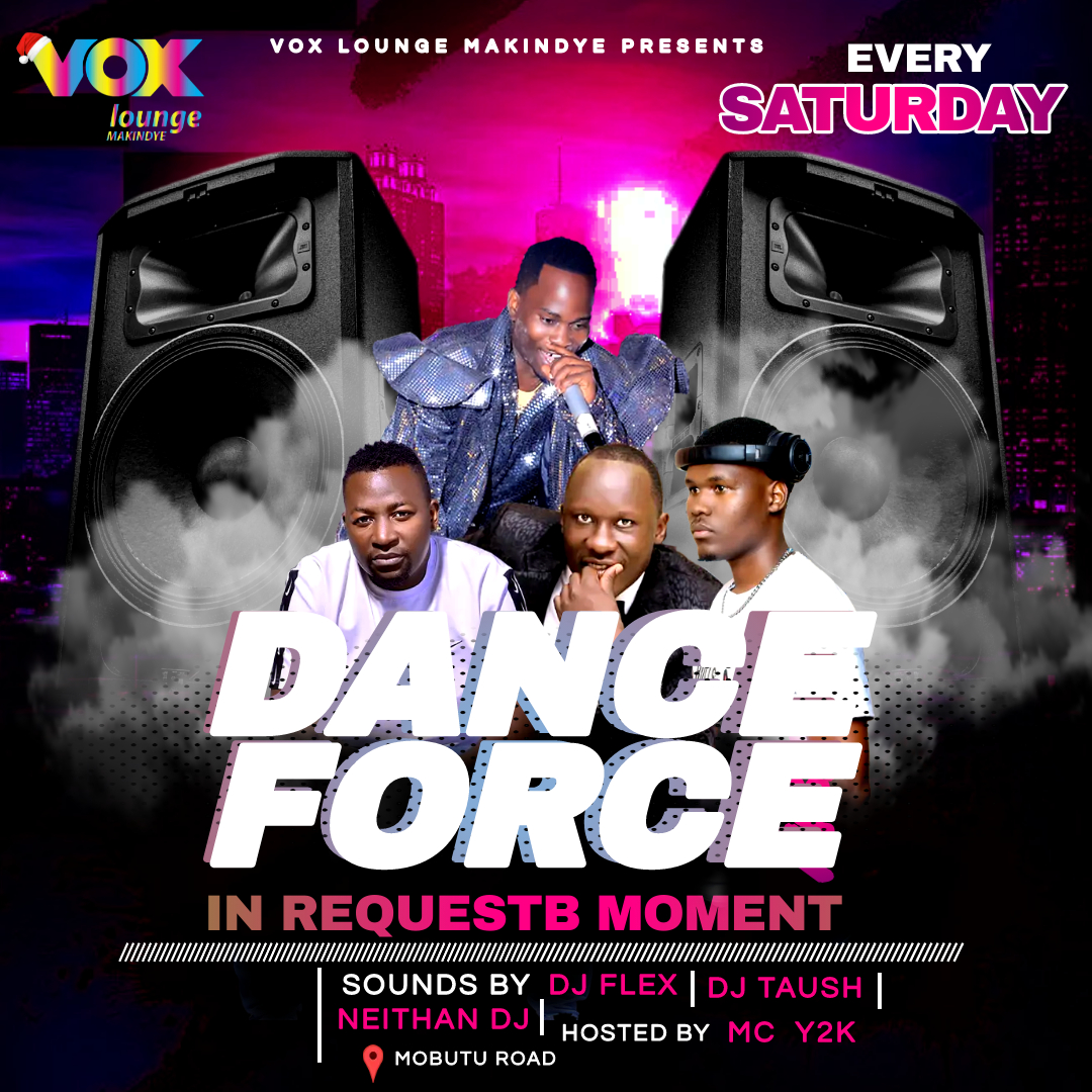 LoungeVox's tweet photo. DANCE FORCE AT VOX LOUNGE MAKINDYE EVERY SATURDAY, VYBE AFTER VYBE, DRINK AFTER DRINK  AND LOTS OF EATS
 #dance #dancing #dancehall #danceparty #dancemusic #drinks #drinks #saturday #saturdaymood #saturdaynight #clubs #clubing https://t.co/vmYhH1xbL4