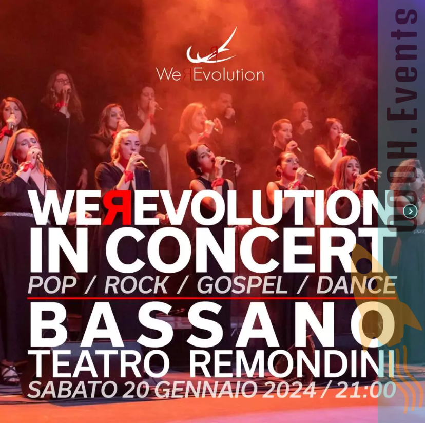 OOOH_Events's tweet photo. Si avvicina l'appuntamento con WRE in Concert il 20 gennaio a Bassano del Grappa!
Un'orchestra vocale di 25 cantanti per un'esperienza carica di emozioni!
Acquista il tuo biglietto in PROMO ONLINE
https://t.co/MAsJG02k3V

#OOOHEvents #WRE #WeRevolution #coro #rock #pop #gospel https://t.co/AtcfnkXzMd