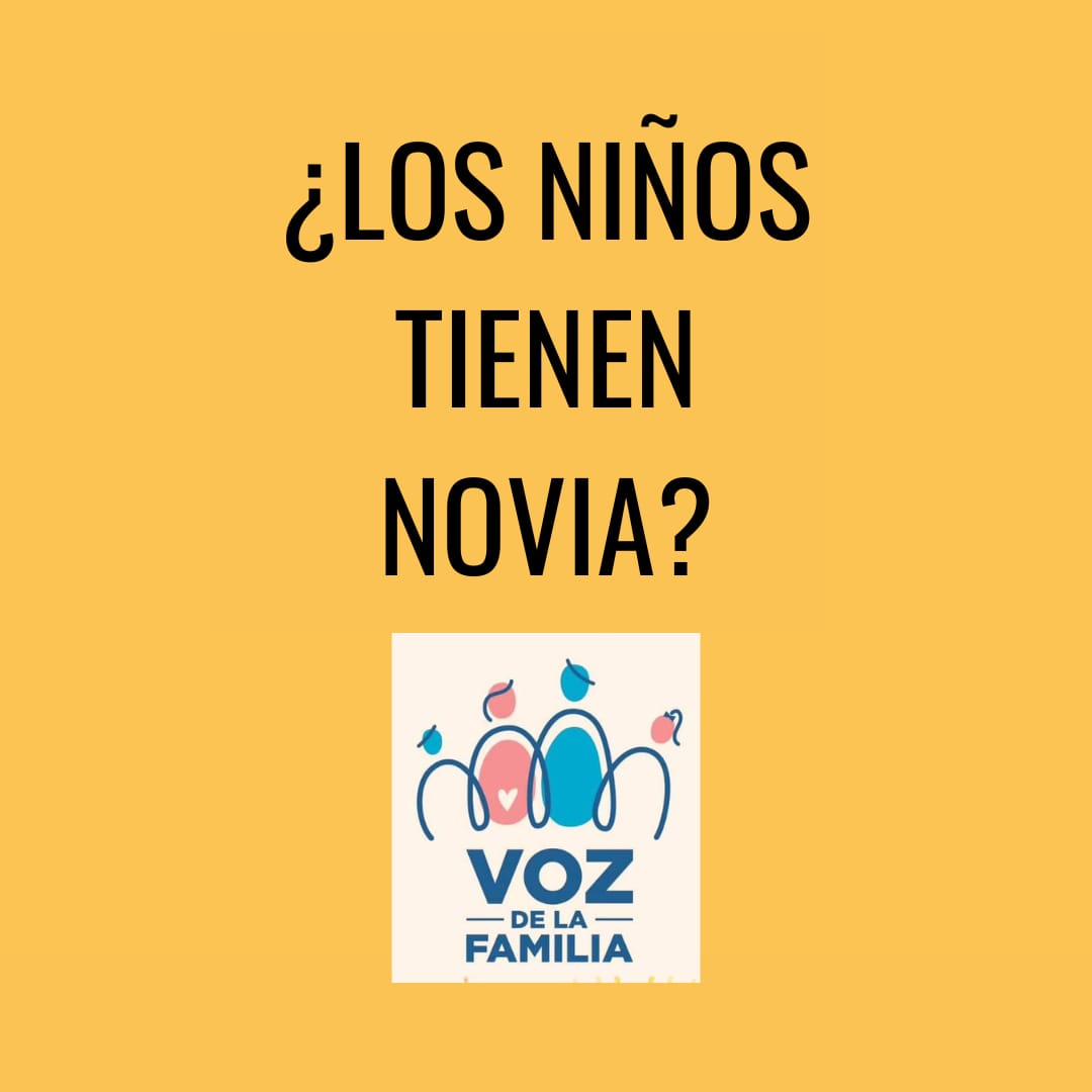 Le han preguntado a algún niño o a tu hijo: ¿tienes novia?.
¿NOS HEMOS PARADO A PENSAR EN EL MENSAJE REAL QUE  TRANSMITIMOS A NUESTROS NIÑOS?
Conversemos de éste tema:
🗓️  jueves 11 de enero de 2024 
⏰ 7:30 pm.
Inscríbete:
t.ly/qGNpX
¡Te esperamos!