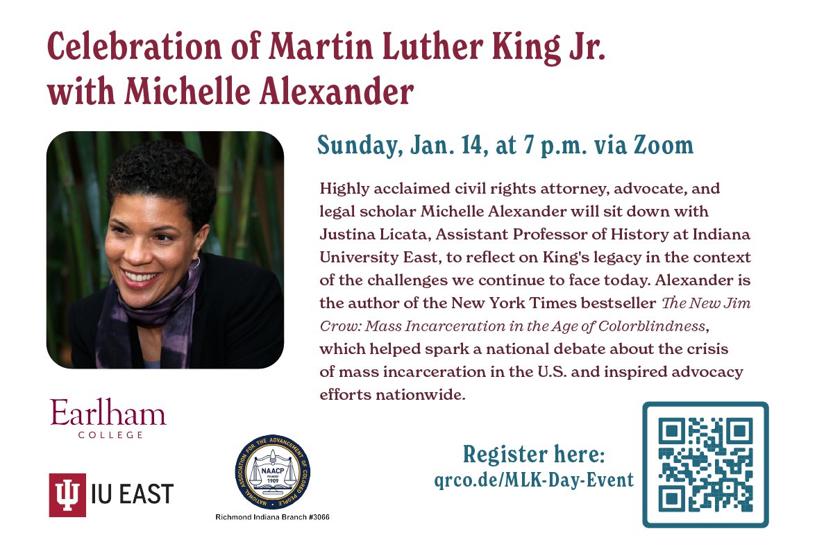 Register for this event: qrco.de/MLK-Day-Event