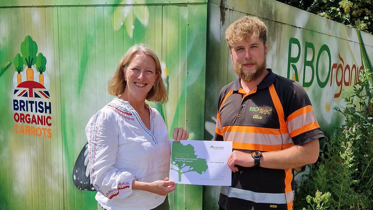 OrgResCent's tweet photo. Have you seen or met a forward-thinking, innovative young organic farmer/grower at @ORFC #ORFC24?
Applications for our Young Organic Farmer/Grower of the Year Award 2023/24 are now open!
https://t.co/pvvmjmtyM4
#YOFY
#YOFG24 https://t.co/jmhq1eLPIH
