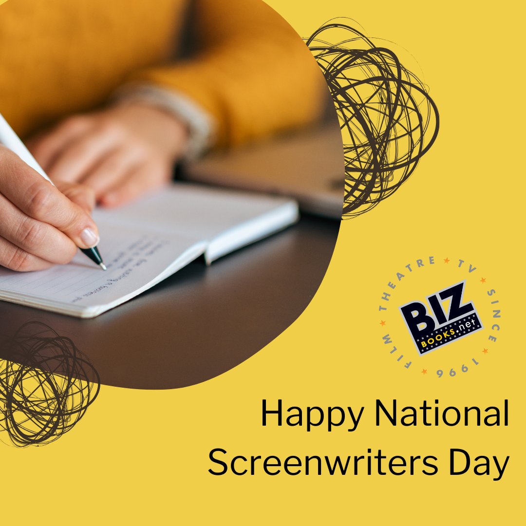 Biz_Books's tweet photo. ✨Be sure to check out our favourite screenwriting books below✨
https://t.co/5e0vNJaKK2
#NationalScreenwritersDay #BehindTheScript #books #Screenwriters #Screenwriting #FilmStudyFriday https://t.co/wzo0mT3xWs