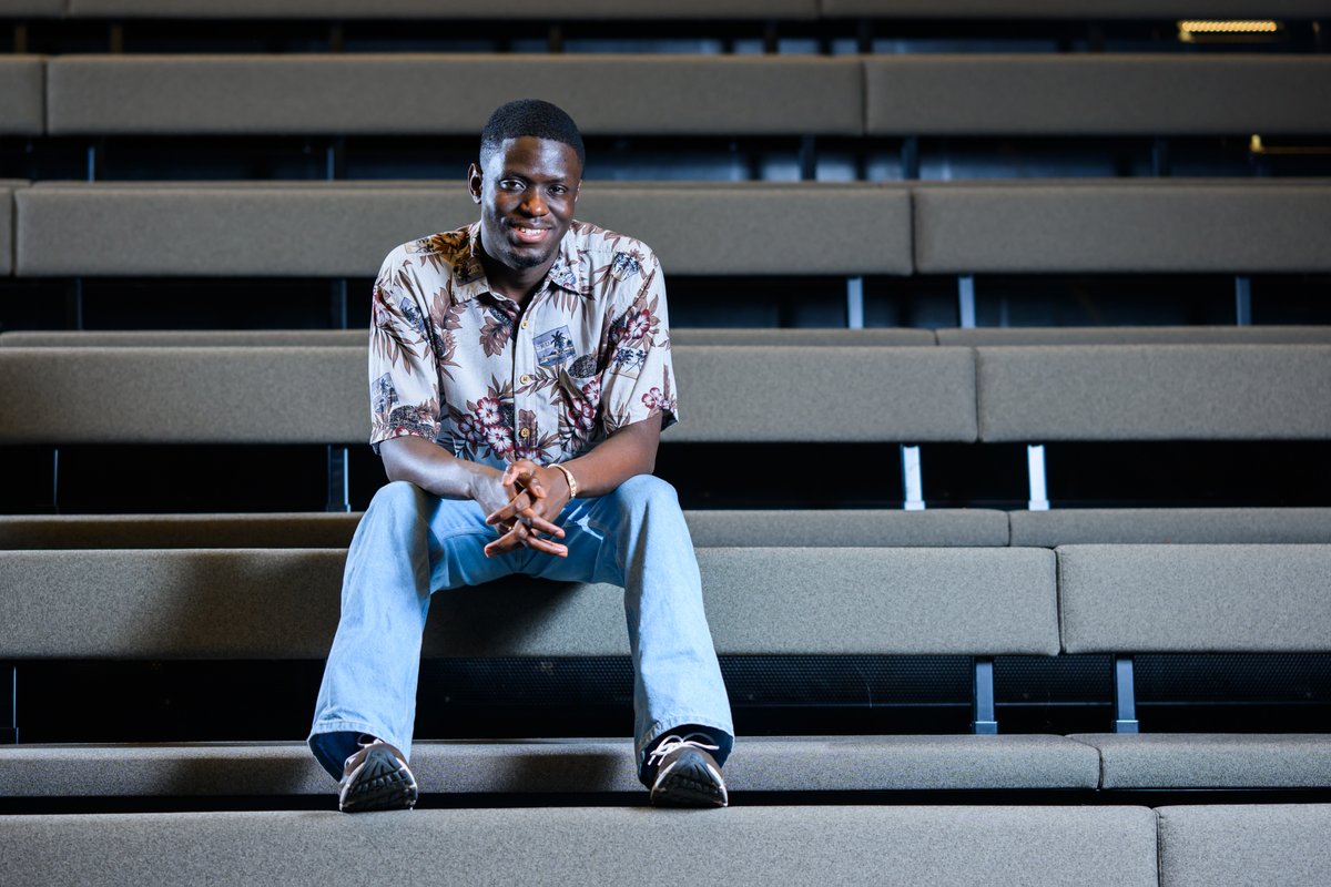 Senior Kwesi Afrifa hails from Accra, Ghana, where he observed aspects of urban life that could be more efficient. Now pursuing an interdisciplinary major in urban planning and computer science, he hopes to create software tools for city planners. mitsha.re/hb4V50Qoa9Y
