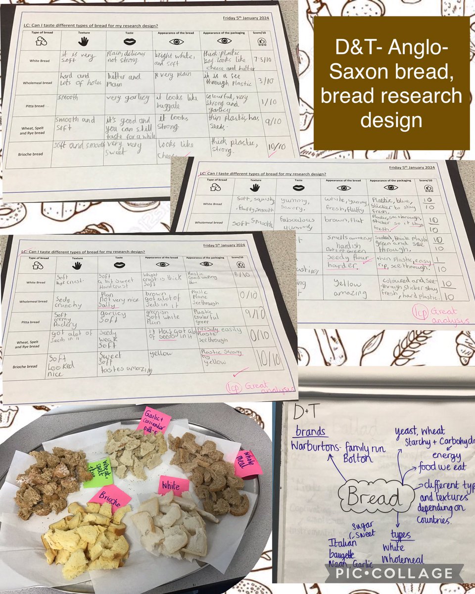 MRPAyear5a's tweet image. In D&amp;amp;T today, we started our unit on making bread insipired by Anglo-Saxons. We explored famous bakers such as @Warburtons and tasting different breads that are currently available. 5A agreed that brioche bread was the yummiest! #MRPAlearning @MRPA_DesignTech