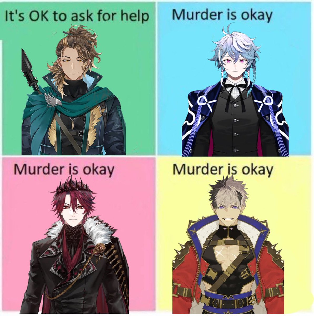 The unspoken truth is that GB also thinks murder is okay

#GBMeme #OctoSus #JurawrXD #JustaRuze