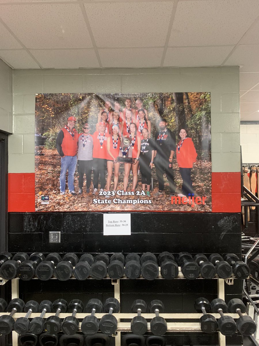 GlenwoodSC's tweet image. New addition to the weight room

#Villains #OneDown

@Coach_GTXC