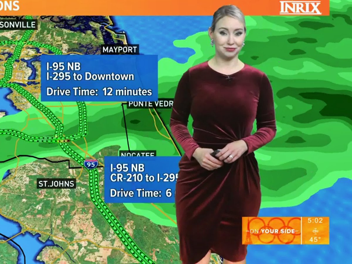 AnnaTorres033's tweet photo. Tegna Ladies Hannah In TX &amp; Katie In FL Both Looking Very Nice This Week! Nice Color Dresses For Both! Very Hot Also! @suphannahrucker ⚫️⚫️ @Katie_Jeffries 🔴🔴 https://t.co/meSdXhcHJ9