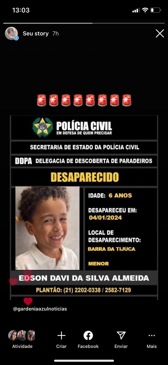 ray_mauricioo's tweet photo. 🚨🚨🚨Compartilhem por favor 🚨🚨🚨 https://t.co/V8OSHvRbB7