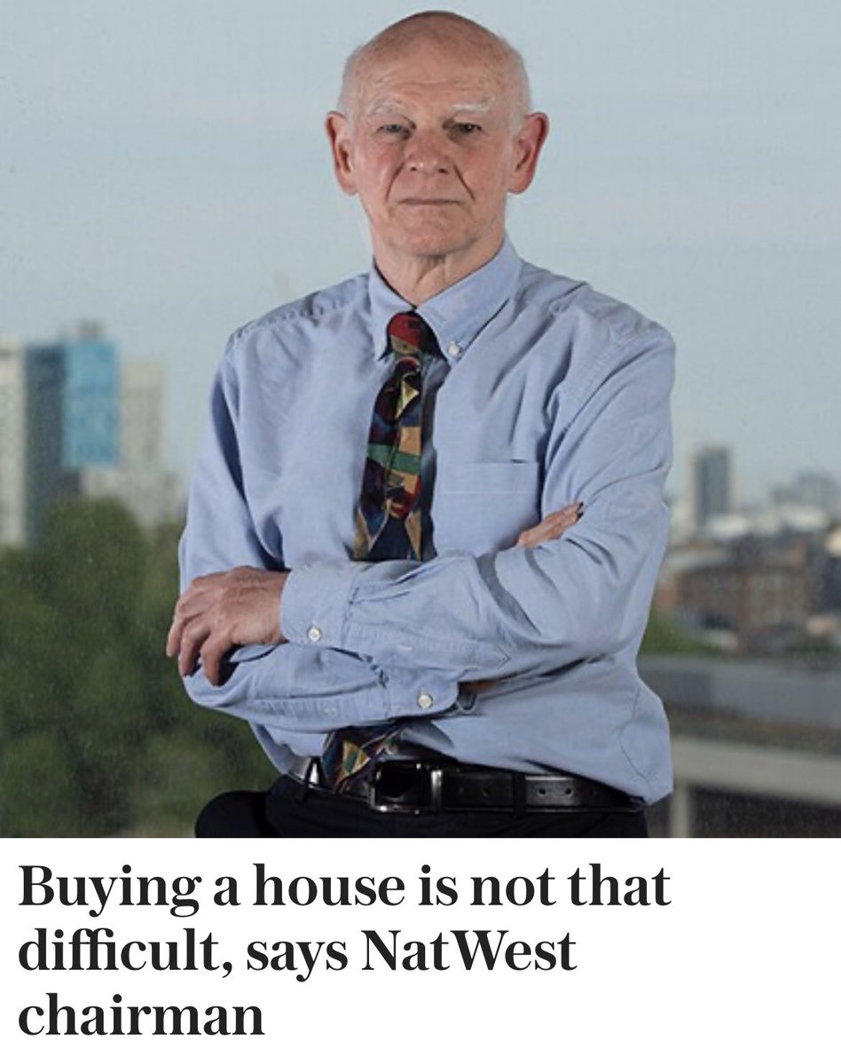RupertLowe10's tweet photo. Howard Davies is a moron who understands nothing about the pressure mass immigration has put on housing demand.
That, or he fully gets it yet refuses to admit it.
Either way, he should be turfed out of NatWest. https://t.co/eu69E74Oxt
