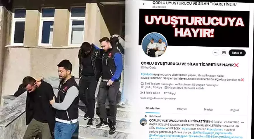 bpthaber's tweet photo. “Uyuşturucuya Hayır!” sayfa sahibi, uyuşturucu ticaretinden gözaltına alındı. https://t.co/MT8hcMj1Uf