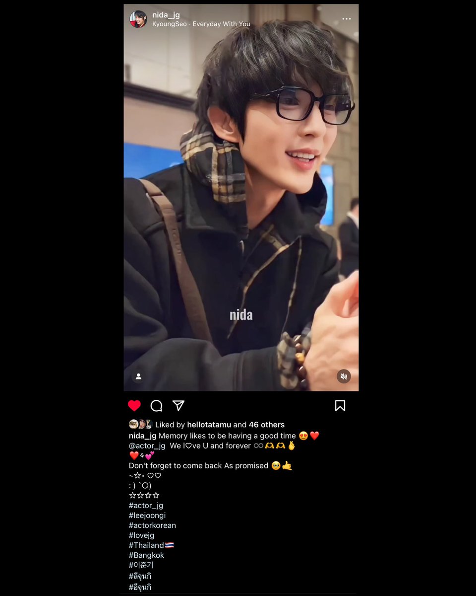 eMily28beBe's tweet photo. Repost @nida_jg
Memory likes to be having a good time 😍❤️
@JGshock We l♡ve U and forever ♾️🫶🫶🫰
❤️⚘️💕
Don’t forget to come back As promised 🥹🤙
~☆• ♡♡
: ) `○)
☆☆☆☆
#actor_jg
#leejoongi
#actorkorean
#lovejg
#Thailand🇹🇭
#Bangkok
#이준기
#ลีจุนกิ
#อีจุนกิ https://t.co/xxr7j8AE2U