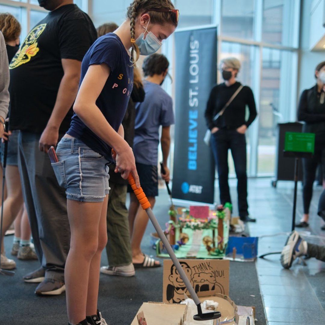 project_make_it's tweet image. Mark your calendars! 📆 The Project Make IT Mini Golf Challenge is happening on Saturday, March 2nd. Our students&apos; mini golf holes are coming along nicely, and we can&apos;t wait for you to come play them. 🏌🏾‍♀️⛳️

Stay tuned for more details!