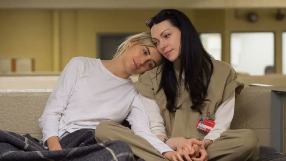 sapphicslike's tweet photo. alex and piper from orange is the new black https://t.co/kVz7Mgl0Hh