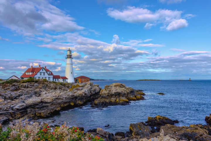 Art of the Day: "Portland Head Lighthouse II". Buy at: ArtPal.com/debmartz?i=295…