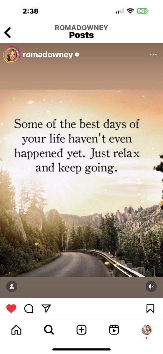 Some of the best days of your life haven't even happened yet. Just relax and keep going. ❤️✨🥰