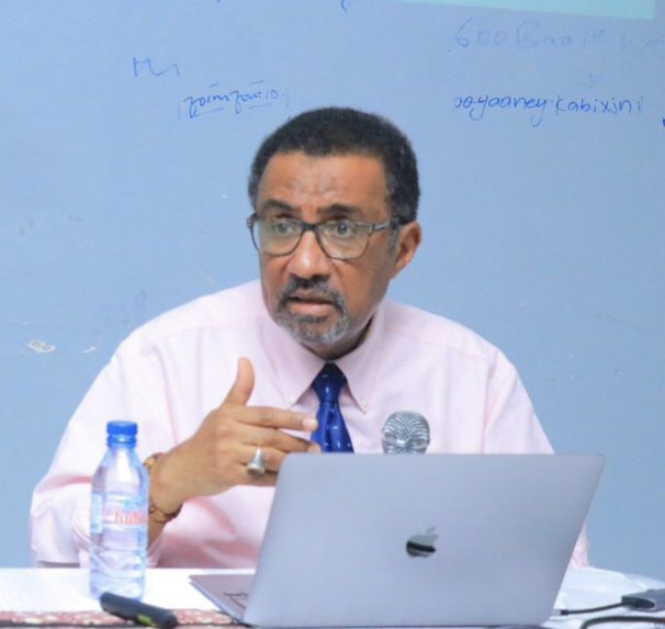 MayeOmar's tweet photo. It was an immense joy and pride to return to Somalia after 33 years. I visited the city of Bosaso, Puntland in response to an invitation by the University of Health Sciences. I delivered a key note speech at the graduation ceremony &amp; lectures to faculty members. https://t.co/trGjPxDTDt