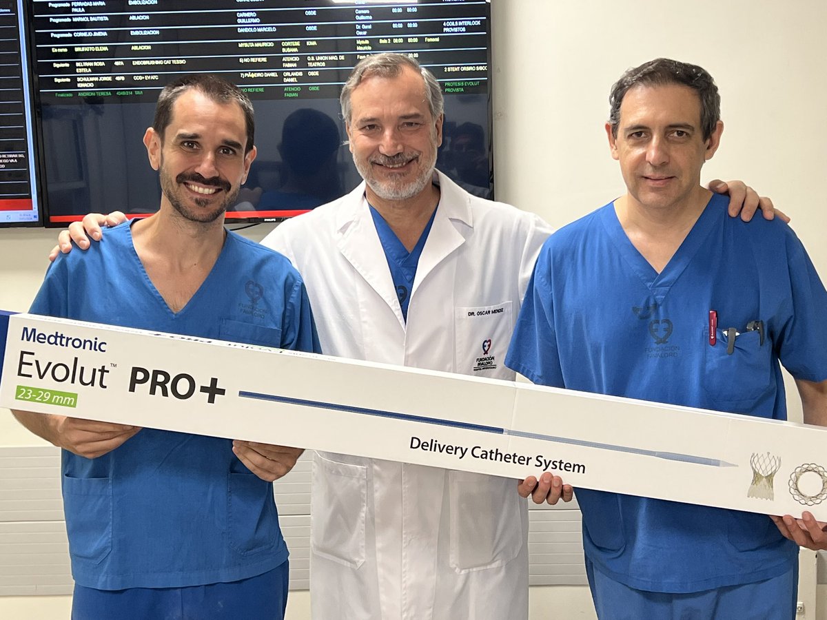 Pablo Lamelas 🇦🇷🇨🇦 (@lamelaspablo) on Twitter photo First patient enrolled in 🇦🇷 CuspOverlap Trial 🇧🇷 + LATAM at <a href="/FundFavaloro/">Fundación Favaloro 🫀</a> <a href="/omendiz/">Oscar Mendiz</a> <a href="/CarlosFava4/">Carlos Fava</a> <a href="/Hbribeiro37/">Henrique Barbosa Ribeiro</a> <a href="/JGMD63/">Juan Gaspar</a> #TAVR #TAVI <a href="/GilbertTangMD/">Dr. Gilbert Tang</a> First patient enrolled in 🇦🇷 CuspOverlap Trial 🇧🇷 + LATAM at <a href="/FundFavaloro/">Fundación Favaloro 🫀</a> <a href="/omendiz/">Oscar Mendiz</a> <a href="/CarlosFava4/">Carlos Fava</a> <a href="/Hbribeiro37/">Henrique Barbosa Ribeiro</a> <a href="/JGMD63/">Juan Gaspar</a> #TAVR #TAVI <a href="/GilbertTangMD/">Dr. Gilbert Tang</a>