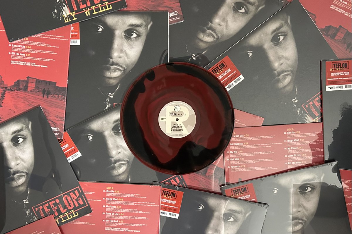 NOW SHIPPING📦 The first ever vinyl reissue of @teflon_mop's debut album, MY WILL is now available exclusively through our online store! Grab it here☛ shorturl.at/jknz7 Limited to just 300 copies, so grab this classic jewel before they're💨 #CanYouDigIt💎⛏️