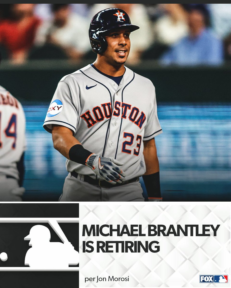 5x All-Star Michael Brantley is retiring from baseball