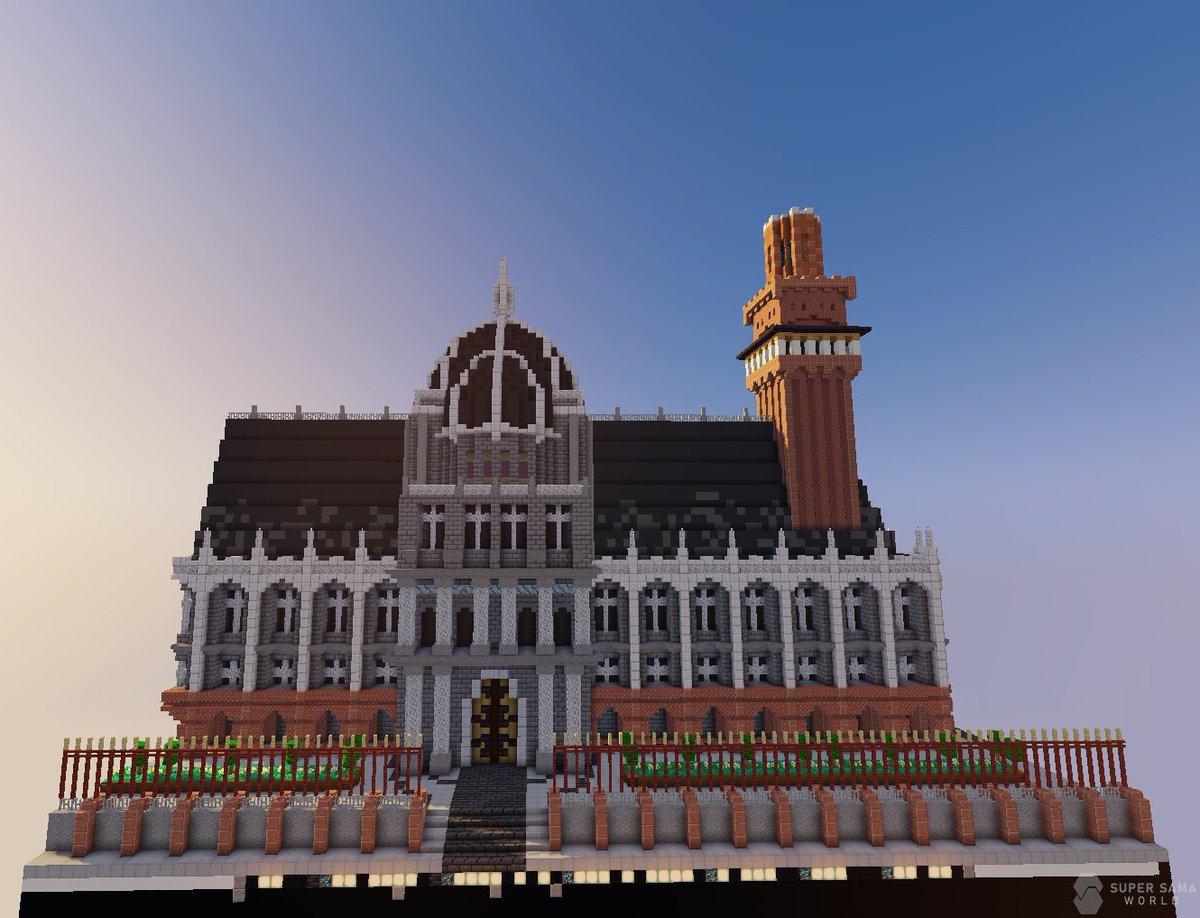 SuperSamaWorld's tweet image. Voici le plot de Soupiere_ : Un manoir

#Minecraft #MinecraftBuilds #minecraftservers #supersamaworld #SSW