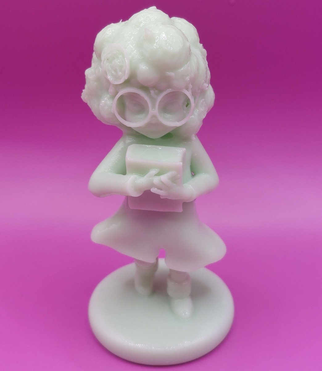rainbowcake3d's tweet photo. Printed baby Suvi! There are a few changes I'd like to make but I'm very excited to paint her #wbn #suvi #worldsbeyondnumber https://t.co/WpSRzZR3Ar
