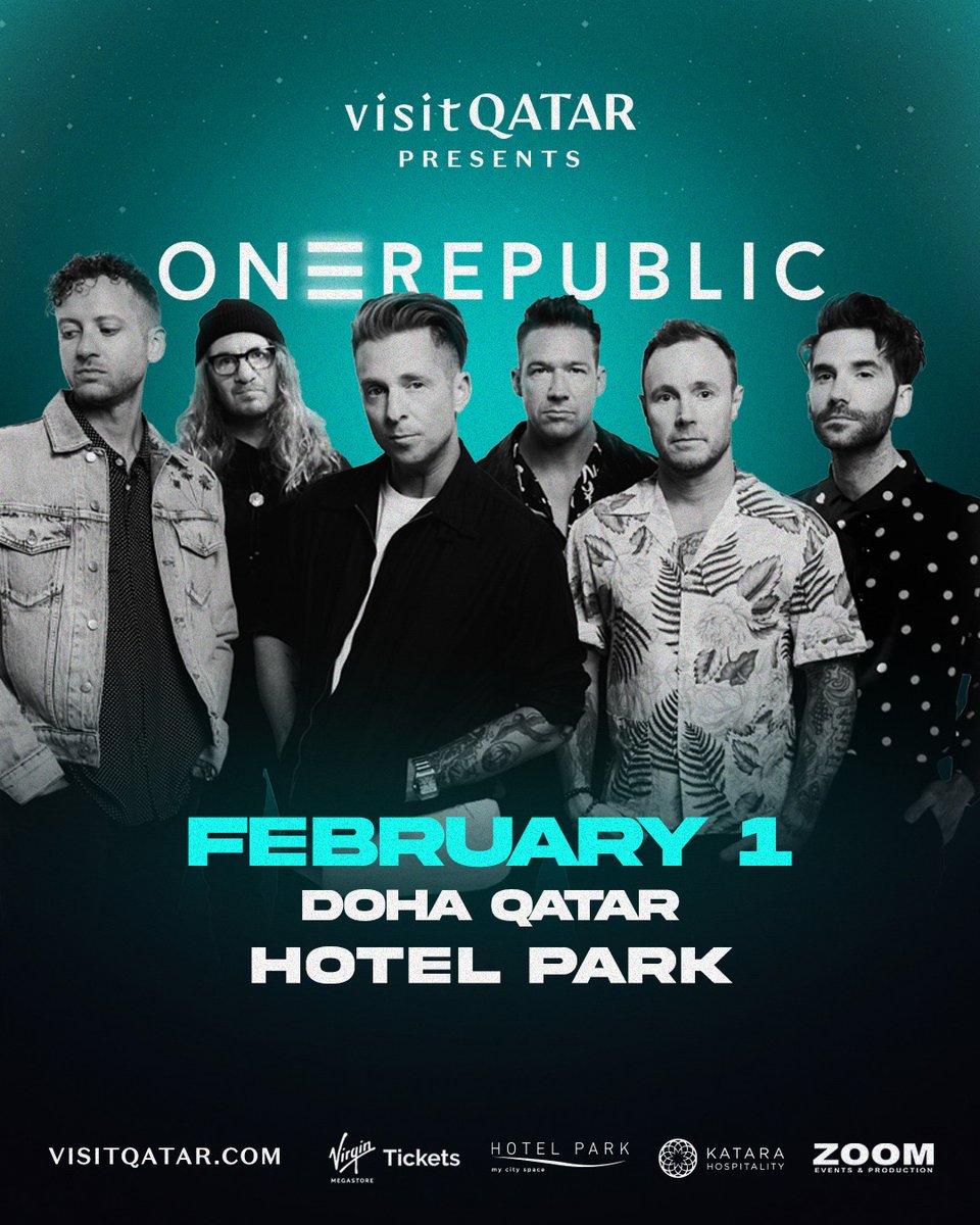 Qatar! 🇶🇦 See you February 1 at Hotel Park in Doha. Tickets available for purchase here:  bit.ly/3RQqTXe