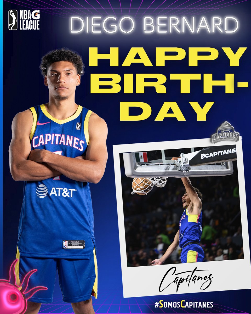 ¡¡Feliz cumpleaños Diego Bernard!! 🎉🥳

#FamiliaCapitán, dejen sus felicitaciones a Diego en este día tan especial. 👊🏼🤩

#SomosCapitanes