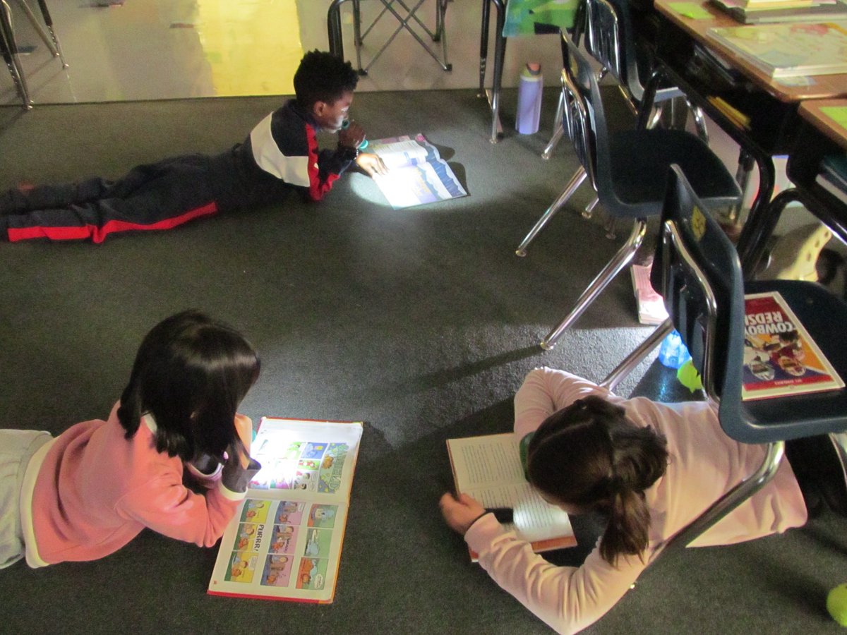 BethHalterman's tweet photo. Flashlight 🔦Friday is BACK!  Way to be Reader📙📘 Leaders.  #RESBelieves https://t.co/oq72VeLHyb