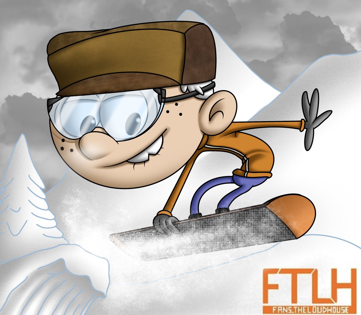 Fans_TLH's tweet photo. #FTLH Starting the afternoon with an winter’s extreme sport. ❄️🏂
(2020 - 2024) 😆🥹🥹

#TheLoudHouse #LincolnLoud #Nickelodeon https://t.co/ijuH3VFHqq