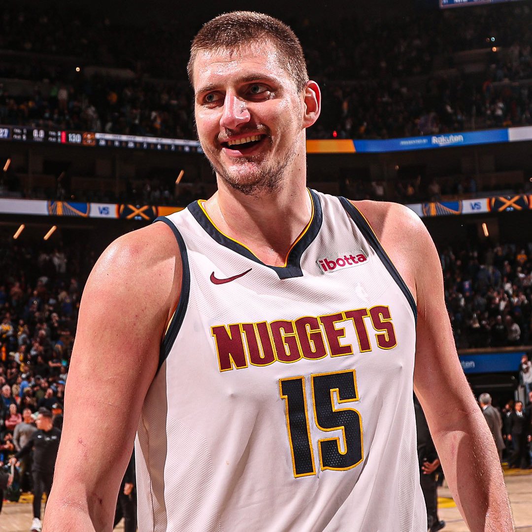 LegionHoops's tweet photo. Jokic has missed only 5 shots in the last 4 games 🤯

(h/t @BleacherReport) https://t.co/tvvnsTGJIB