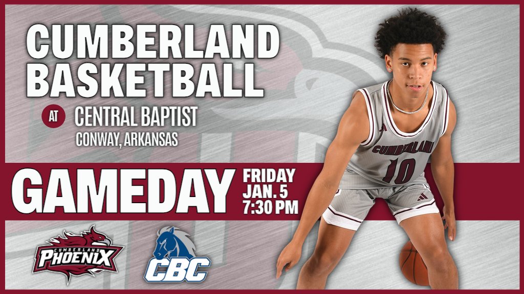 Men's Basketball travels to Arkansas for one final tune up before conference play starts next week! 🆚 Central Baptist ⏰ 7:30 PM 📍 Conway, Ark. 📺 tinyurl.com/mr2w7ba4 📊 tinyurl.com/332ahcpy #WeArePhoenix | @CUPhoenixMBB