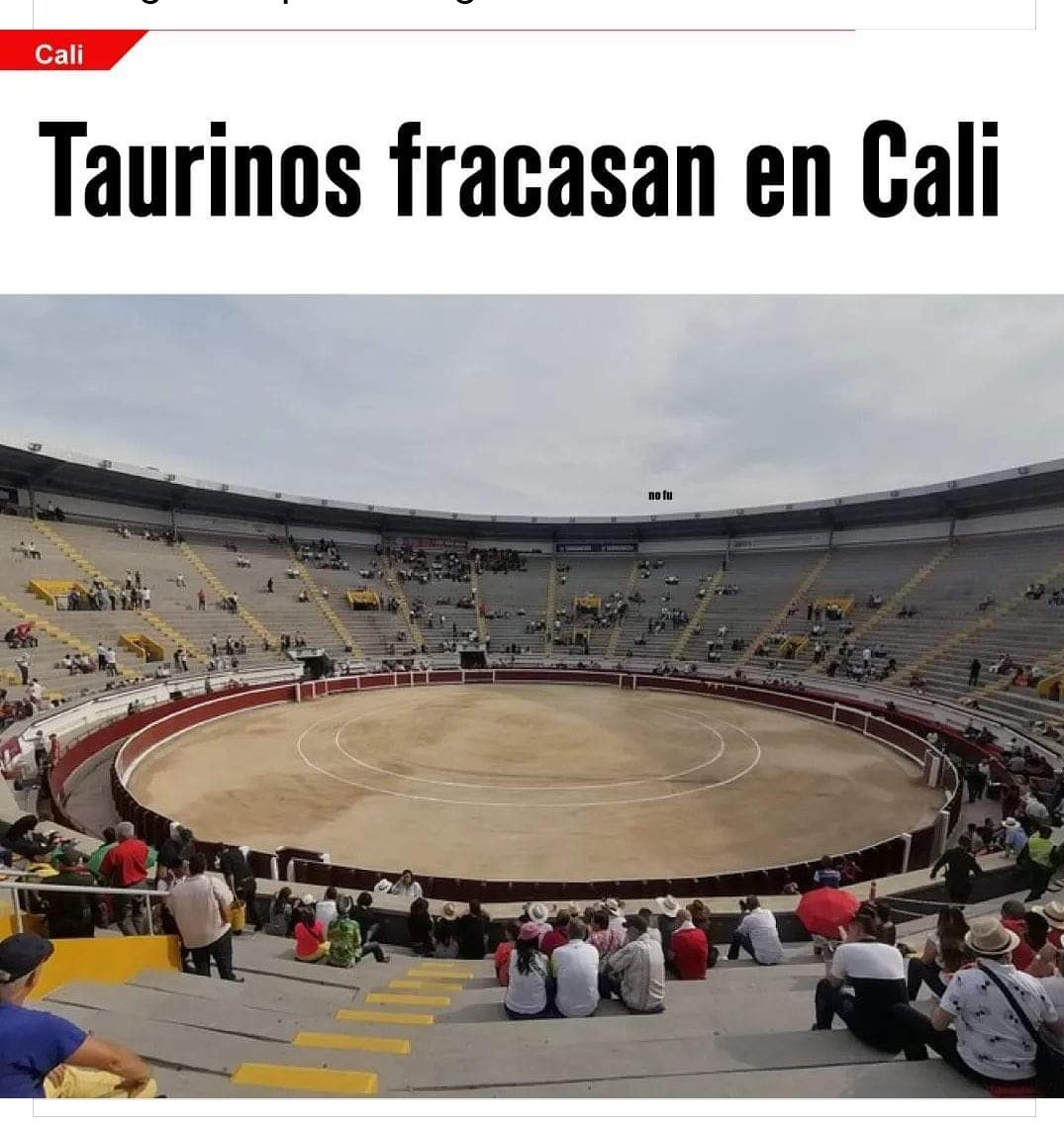 sergiobarbosach's tweet image. Ojalá se repita en todo el país, es la mejor manera de acabar esa barbarie. Que nadie vaya a ese grotesco, dantesco y sádico espectáculo.