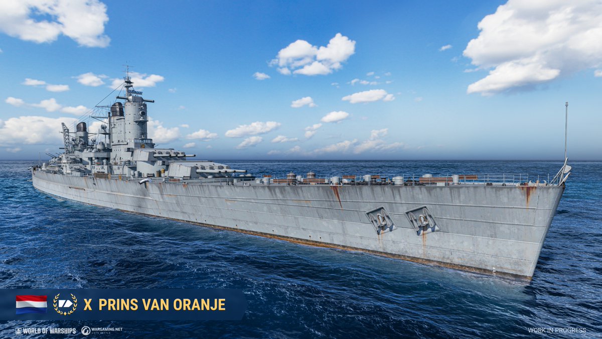 WorldofWarships's tweet photo. IN PROGRESS: Tier X Dutch cruiser Prins Van Oranje

More details to come 😉 https://t.co/njYbJFZugB