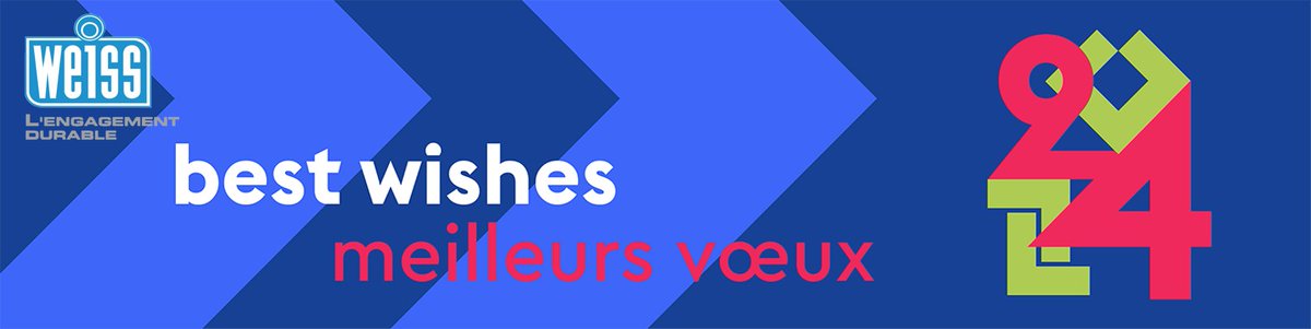 Au nom de toute l'entreprise Weiss, nous souhaitons à tous nos partenaires nos meilleurs vœux pour cette nouvelle année !  

Nous vous souhaitons la meilleure réussite possible dans la réalisation de vos projets ! 

  #weiss #enr #boisenergie #bonneannée #2024