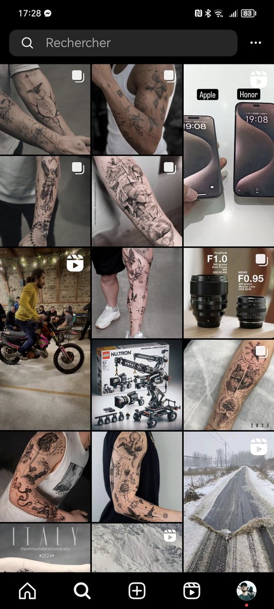Partagez votre recherche Insta ‼️