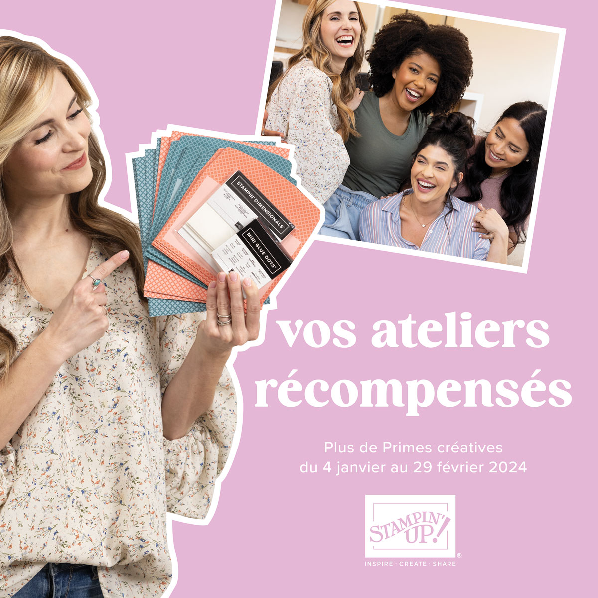MagaliDanjan's tweet photo. Le nouveau mini-catalogue janvier-avril est enfin arrivé avec la promo Sale A Bration !🎉
Il est temps d’exprimer ta créativité ! 😉
Rendez-vous sur  https://t.co/LigzV5VrWD

#magalidanjan #toulouse #stampinup #promo  #carterie #scrap #sab #carte #paperaddict #mamancreative #mlm https://t.co/ymzPtp5s7N
