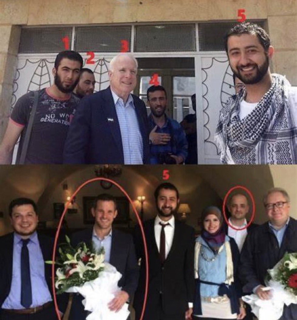 FYI:  Adam Kinzinger doesn’t like this photo of him with known terrorists… It would be a shame if he saw it.